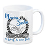 Mama und Sohn - ein Herz & eine Seele Kaffeebecher