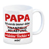 Papa, ich werde immer deine finanzielle Belastung sein Kaffeebecher