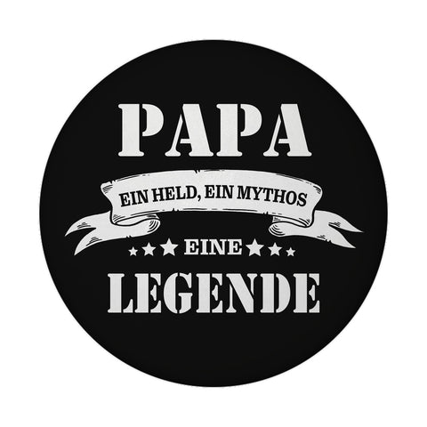 Papa ein Held ein Mythos eine Legende Magnet