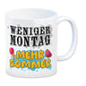 Weniger Montag, mehr Sommer Kaffeebecher