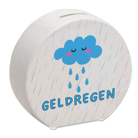 Geldregen Spardose mit süßer Wolke