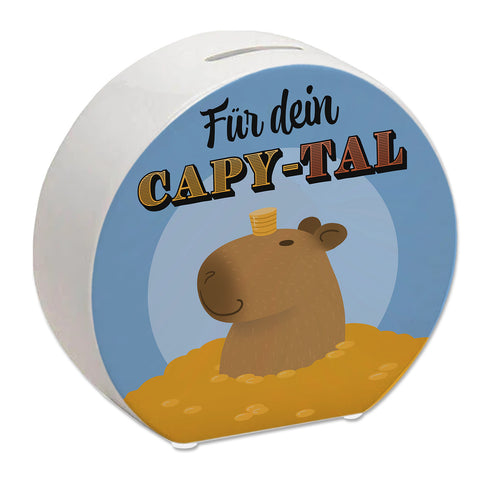 Für dein Capy-tal Spardose mit süßem Capybara