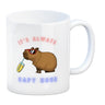 It´s always capy hour Kaffeebecher mit coolem Capybara Motiv