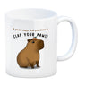 If you´re capy and you know it clap your paws Capybara Kaffeebecher