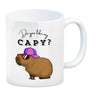 Do you like my Capy? Capybara Kaffeebecher