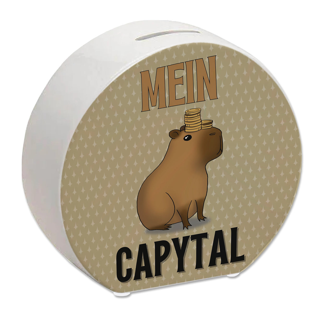 Mein Capytal Spardose mit witzigem Capybara