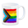 Progress-Pride-Flagge Kaffeebecher