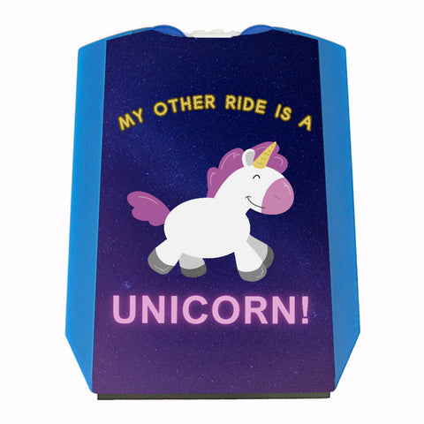 My other ride is a unicorn Einhorn Parkscheibe