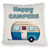 Wohnwagen Kissen mit Spruch Happy Campers