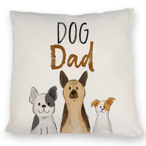 Dog Dad Kissen mit Spruch
