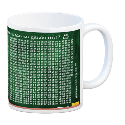 Tafel des Lebens - Tasse zum 18. Geburtstag - 6575 Tage gelebt
