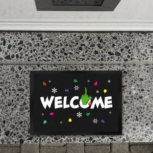 Welcome Fußmatte in 35x50 cm mit Spruch im Winterlook