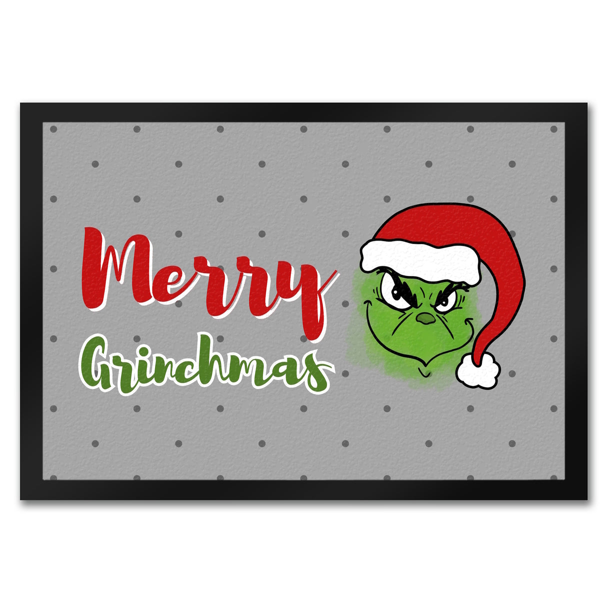 Merry Grinchmas Weihnachtsmuffel Fußmatte in 35x50 cm