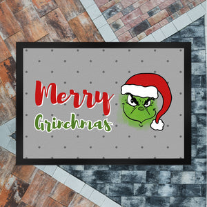 Merry Grinchmas Weihnachtsmuffel Fußmatte in 35x50 cm
