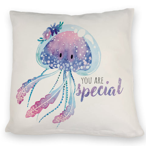 Qualle Kissen mit Spruch You are special