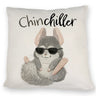 Chinchilla Kissen mit Spruch Chinchiller