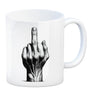 Mittelfinger Kaffeebecher