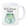 Frosch er Decke mit Spruch Anti-Stress Tasse