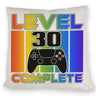 30. Geburtstag Gamer Kissen mit Spruch Level 30 complete