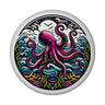 Oktopus Magnet rund