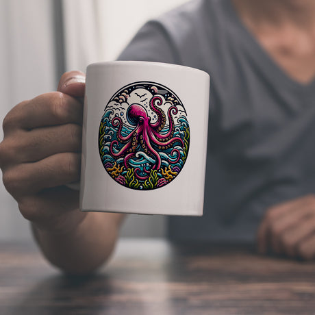 Oktopus Kaffeebecher