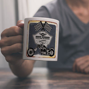 Motorradfahrer und Biker Kaffeebecher bzw. Tasse zum 50. Geburtstag als Geschenk
