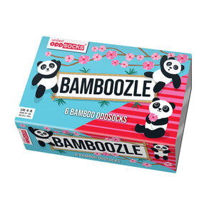 Panda Bamboozle Oddsocks Socken mit Bambus-Viskose in 37-42 im 6er Set