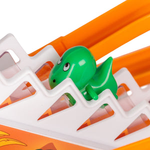 Dinosaurier Rennen Spielzeug mit 3 Dinofiguren