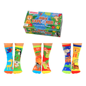 Mini Explorer Abenteuer Oddsocks Socken in 27-30,5 im 6er Set