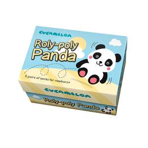 Panda Cucamelon Socken für Babys (5 Paar )