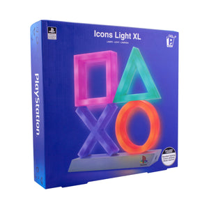PlayStation XL Icons LED Dekolampe mit 3 verschiedenen Leuchtmodi