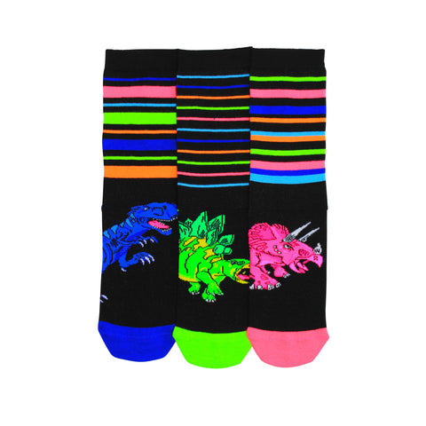 Dinosaurier Oddsocks Socken in 30,5-38,5 im 3er Set