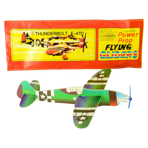 Styroporflieger Thunderbolt F-47D Spielzeug