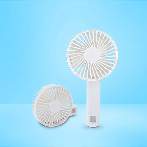 USB Akku Ventilator in weiß