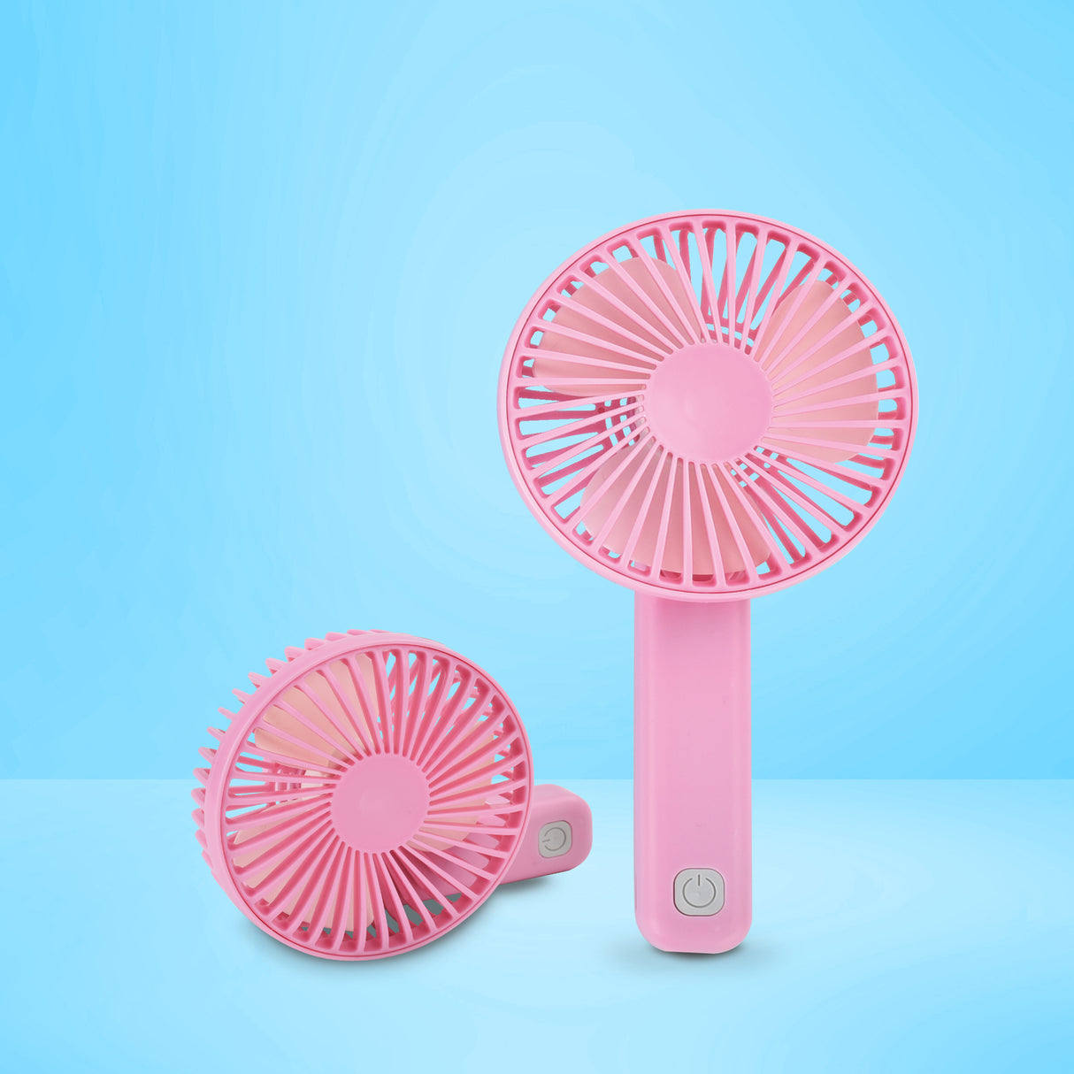 USB Akku Ventilator in pink - Kühle Luft jetzt kaufen und klicken! –