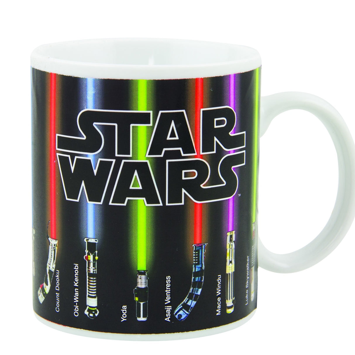 Star Wars Lichtschwert Kaffeetasse mit Wärmeeffekt