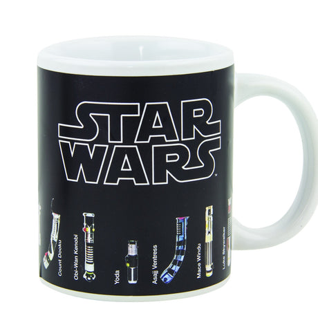 Star Wars Lichtschwert Kaffeetasse mit Wärmeeffekt