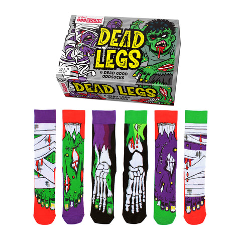 Dead Legs Zombie Oddsocks Socken in 39-46 im 6er Set