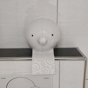 Mr. P Toilettenpapierhalter in weiß
