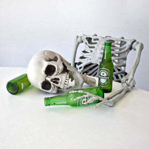 XXL Skelett Dekofigur mit 1,70m Größe
