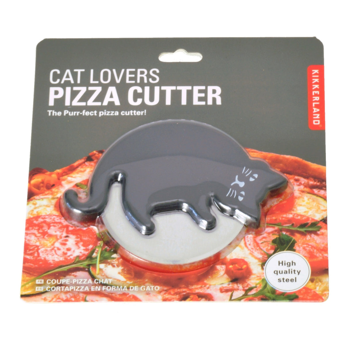 Katze Pizzaschneider