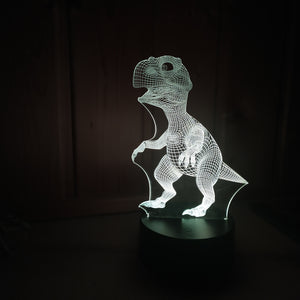 3D Dinosaurier T-Rex Dekolampe