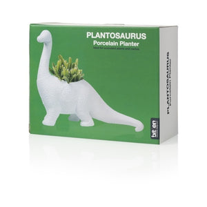 Plantosaurus Dino Blumentopf aus Porzellan
