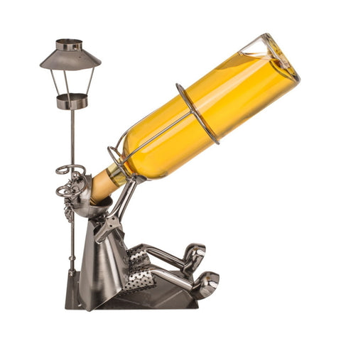Trinker Weinflaschenhalter aus Metall