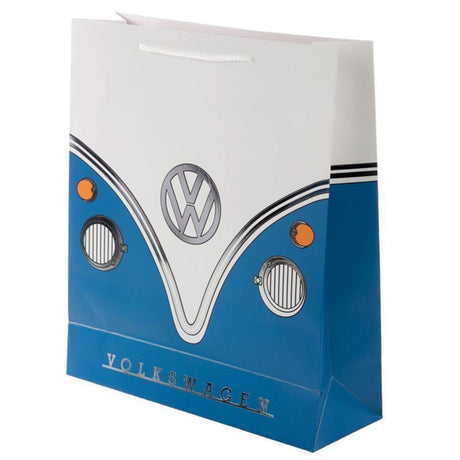 Volkswagen VW T1 Bus Geschenktüte in blau