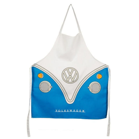 Volkswagen VW T1 Bus Kochschürze in blau