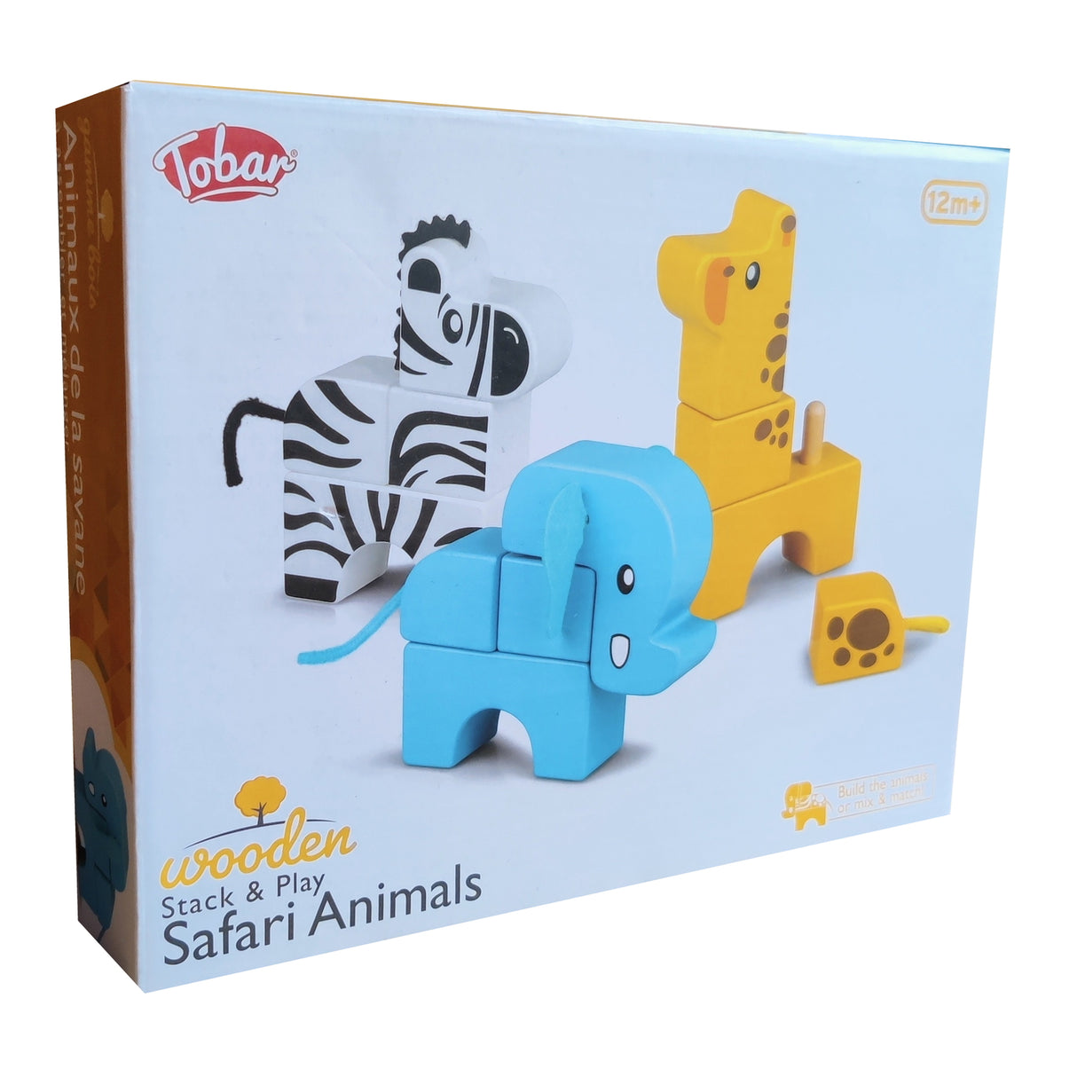 Safari Tiere Spielzeug aus Holz
