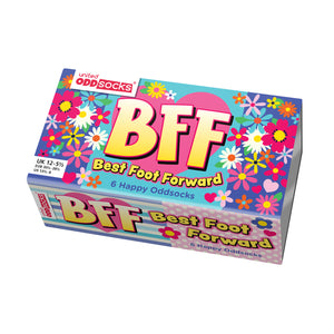 BFF Beste Freunde Oddsocks Socken in 30,5-38,5 im 6er Set