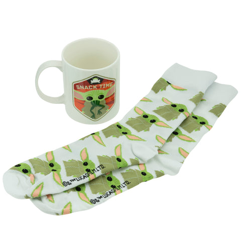Star Wars The Mandalorian The Child Kaffeebecher mit Socken