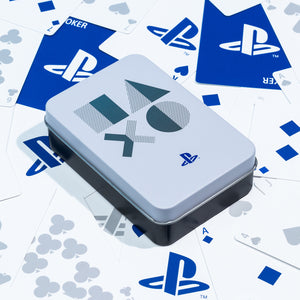 PlayStation 5 Spielkarten in schöner Metalldose